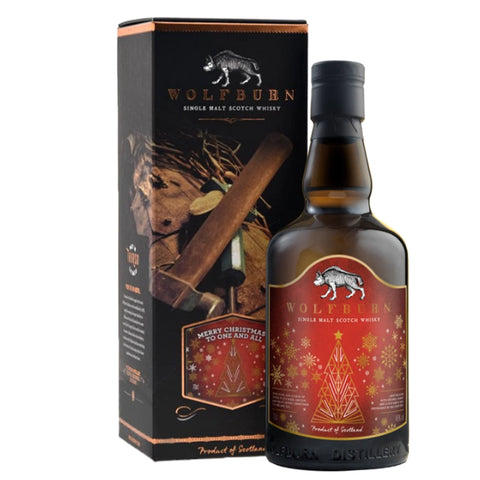 Wolf Burn Silent Night Sinlge Malt release 2021 Single Bottle