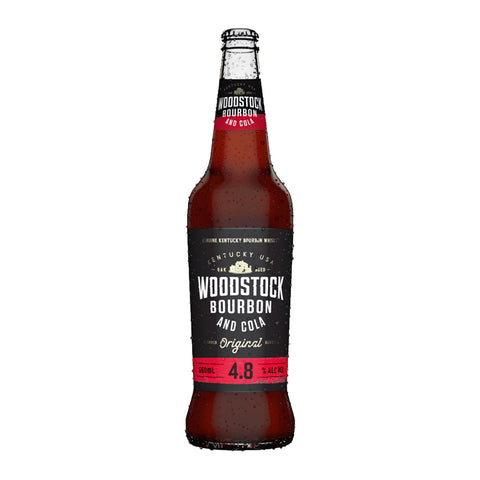 Woodstock Bourbon & Cola 660ml Case of 12