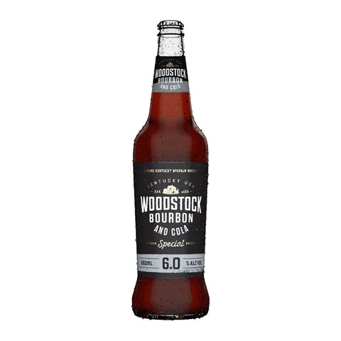 Woodstock Bourbon & Cola 6% 660ml Case of 12