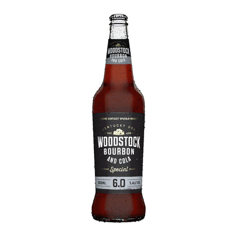 Woodstock Bourbon & Cola 6% 660ml 1 Pack