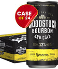 Woodstock Reserve Bourbon & Cola 12% 200ml Case Of 24