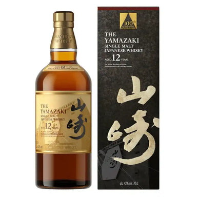 Yamazaki 12 Year Old 100th Anniversary Edition Single Malt Japanese Whisky 700ml
