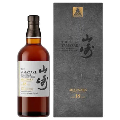 Yamazaki 18 Year Old Mizunara 100th Anniversary Edition Single Malt Japanese Whisky 700ml