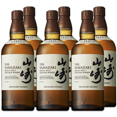 Yamazaki Distiller's Reserve Japanese Whiskey 700ml Case of 6