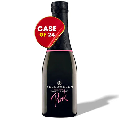 Yellowglen Sparkling Pink Piccolo Dry Wine 200ml Case of 24