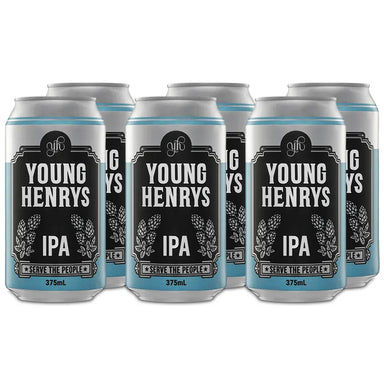 Young Henrys IPA Summer Ale Australian Beer 375ml Cans 6 Pack