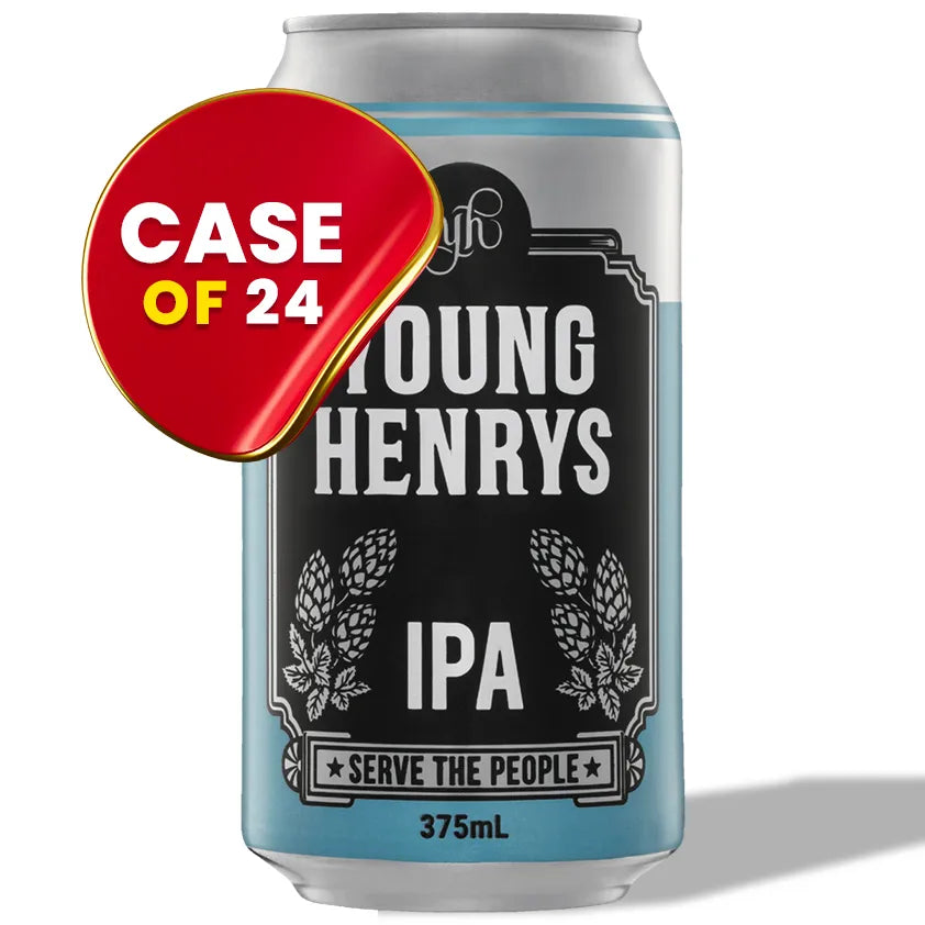 Young Henrys IPA Summer Ale Australian Beer 375ml Cans Case of 24