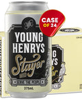 Young Henrys Mid Strength Lager Australian Lager 375ml Cans Case of 24