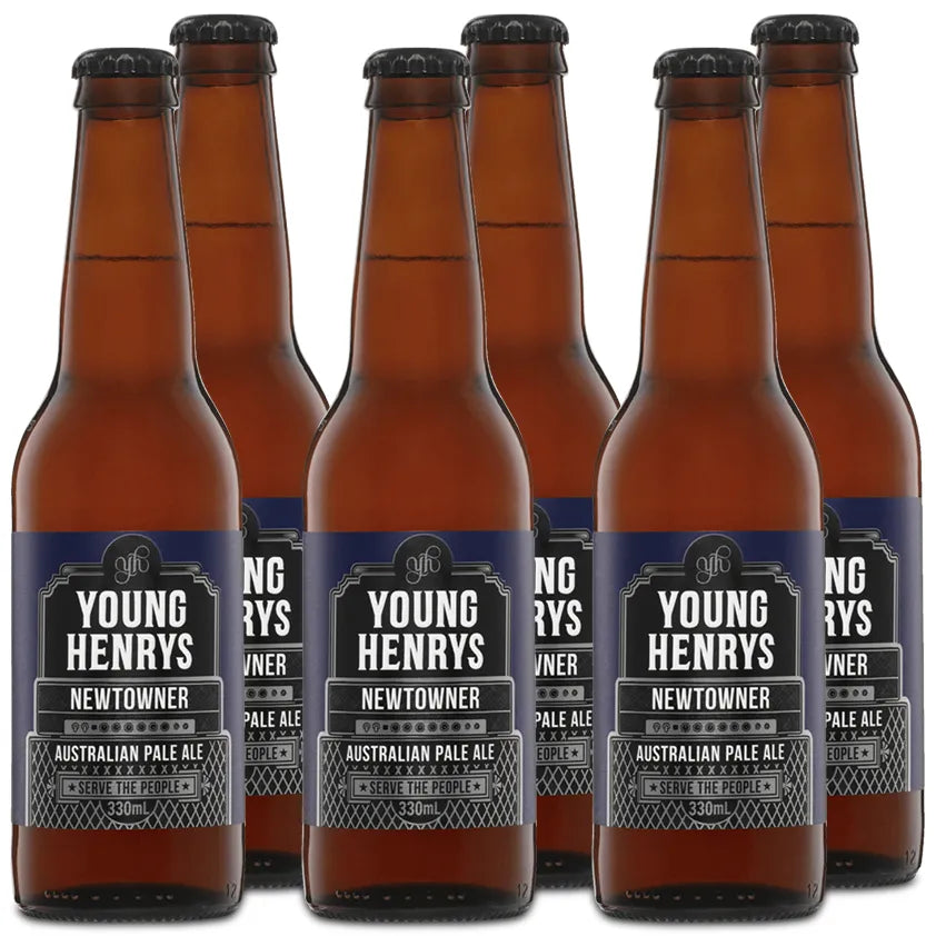 Young Henrys Newtowner Pale Ale Australian Beer 330ml Bottles 6 Pack