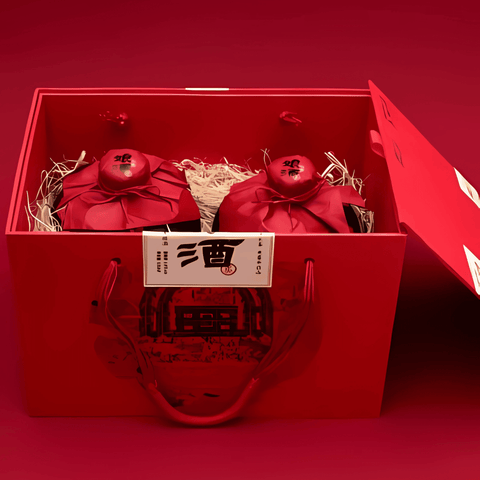 PEARL RED·娘酒 HAKKA RICE WINE (GIFTS PACKAGE)