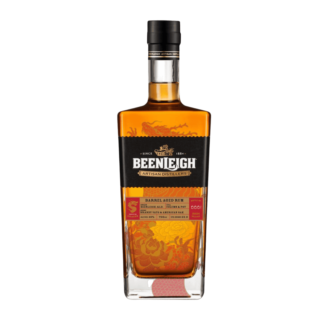 Beenleigh Rum Year of the Dragon 2024 Release