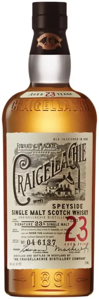 Craigellachie 23YO Single Malt Scotch Whisky