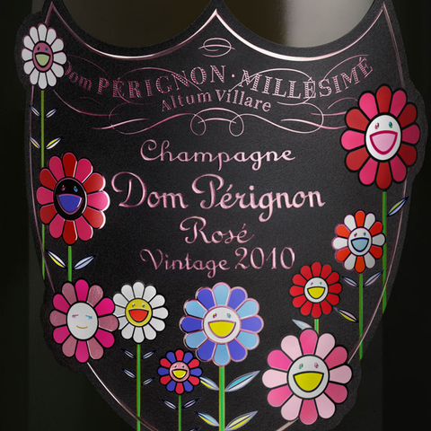 Dom Pérignon Takashi Murakami Rosé Vintage 2010 Champagne