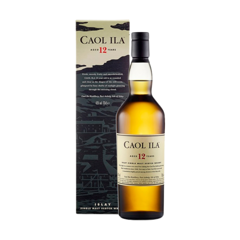 Caol Ila 12 年单一麦芽苏格兰威士忌 700 毫升