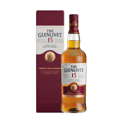 The Glenlivet 15 Years Old French Oak Reserve Single Malt Scotch Whisky