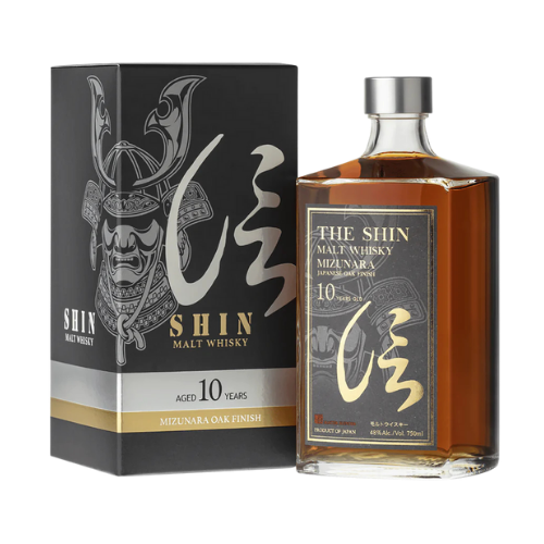 The Shin10 Years Old Pure Malt Mizunara Oak Finish Japanese Whisky