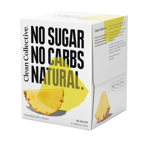 Clean Collective Pineapple With Vodka