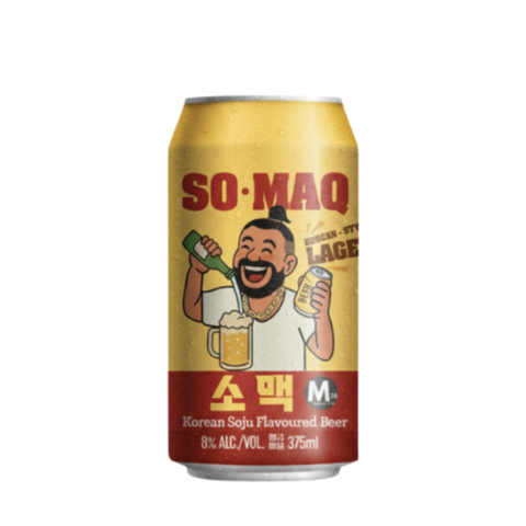 Somaq Korean Soju Flavour Lager Beer