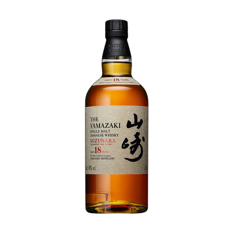 Yamazaki 18 Years Old Mizunara Cask Single Malt Japanese Whisky