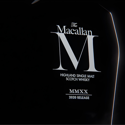 The Macallan M Black Decanter Single Malt Scotch Whisky