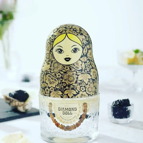Diamond Doll Gold Russian Vodka 40%