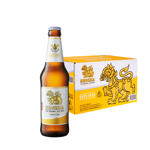 Singha Premium Lager Beer Bottle