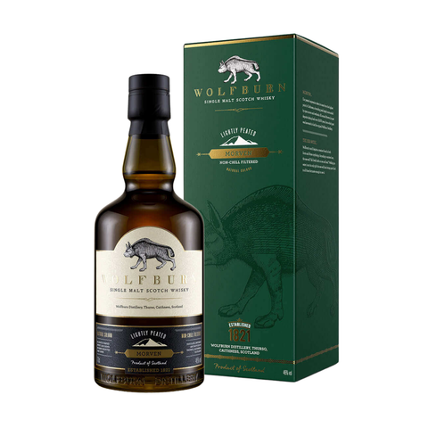Wolf Burn Morven Sinlge Malt Chai 700ml 