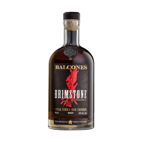 Balcones Brimstone Texas Scrub Oak Smoked American Whiskey