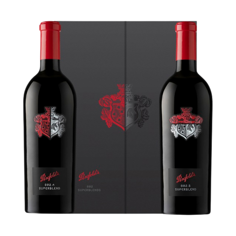 Penfolds Superblend 802.A & 802.B Cabernet Shiraz
