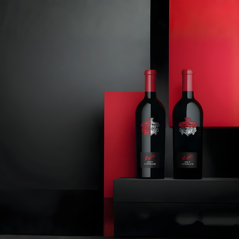 Penfolds Superblend 802.A & 802.B Cabernet Shiraz