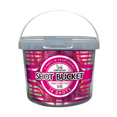 Little Fat Lamb Shot Bucket 16 Pack
