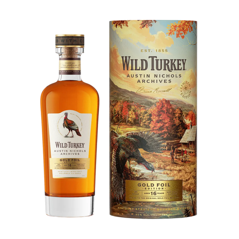 Wild Turkey Austin Nichols Archives Gold Foil Edition