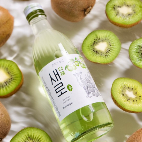 Chum Churum Saero Soju Kiwi Flavoured Zero Sugar 360ml