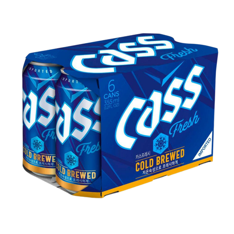 Cass Fresh Korean Lager Beer Can