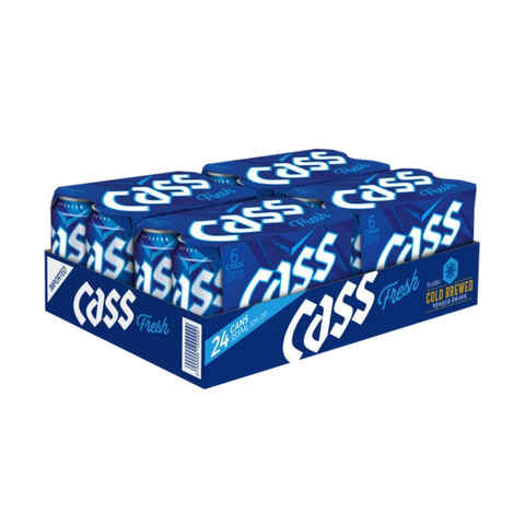 Cass Fresh Korean Lager Beer Can