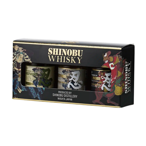 Shinobu Miniature Whisky Selection Gift Set