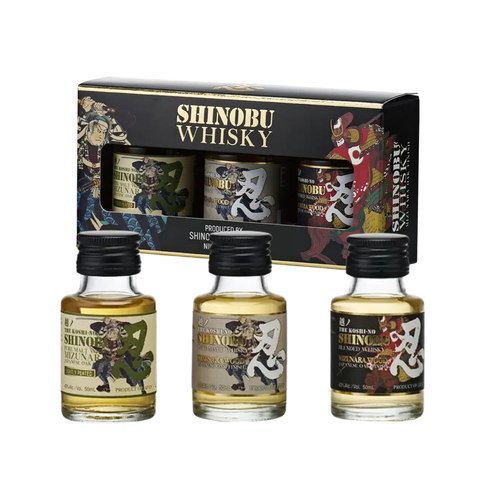 Shinobu Miniature Whisky Selection Gift Set