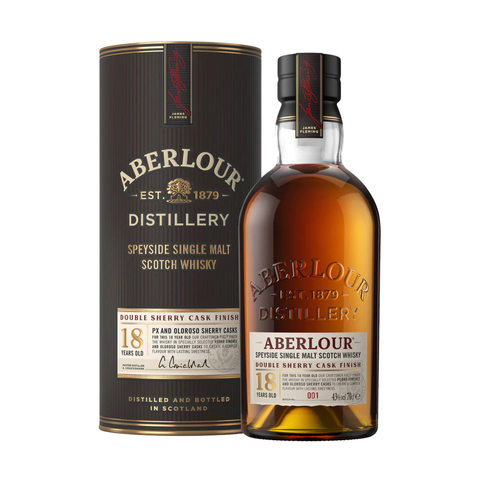 Aberlour 18 Year Old Double Sherry Single Malt Scotch Whisky