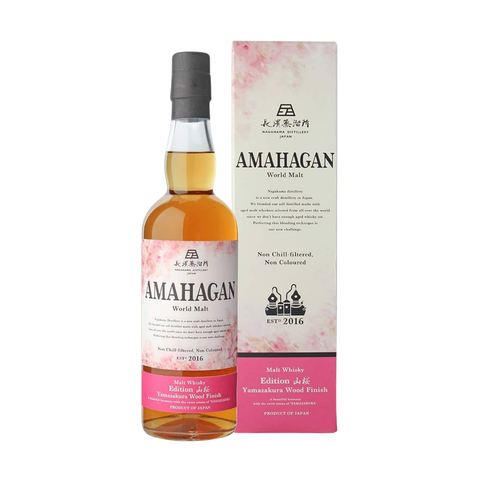 Amahagan World Malt Edition No.4 Yamazakura Wood Finish Japanese Blended Whisky