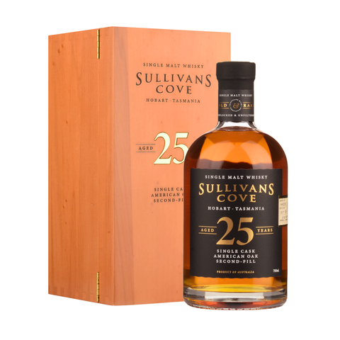 Sullivans Cove Old & Rare 25 Year Old American Oak Second-Fill