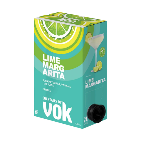 Vok Lime Margarita Cocktails 2L