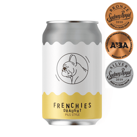 Frenchies Draught Cans 330mL