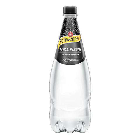 Schweppes Soda Water 1.1L