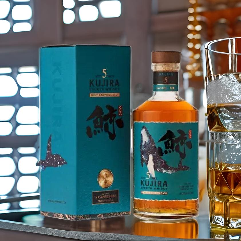 Kujira 5 Years Old Ryukyu Japanese Whisky 700ml Gift Boxed 2023 Release