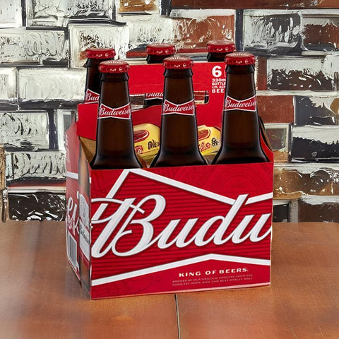 Budweiser Stubbies 6 pack