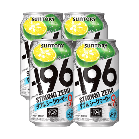 Suntory Strong Zero 9% Double Shekwasha Cans 350ml