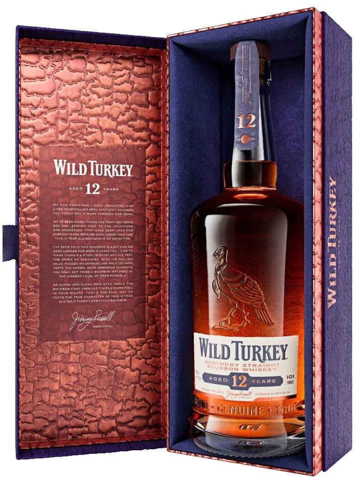 Wild Turkey 12 Year Old 101 Proof Distiller