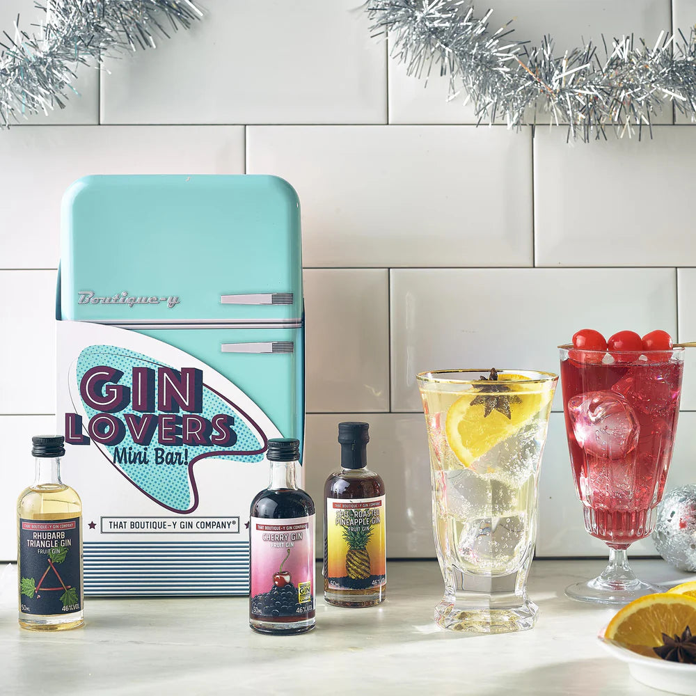 That Boutique-y Gin Company Retro Fridge Gin Gift Pack 8 x 50ml