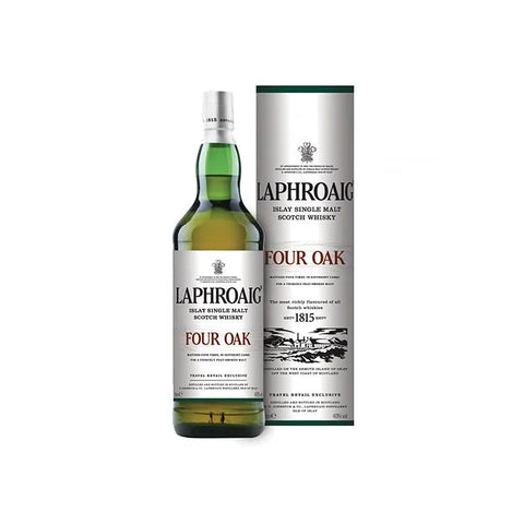 Laphroaig Four Oak Single Malt Scotch Whisky 1L